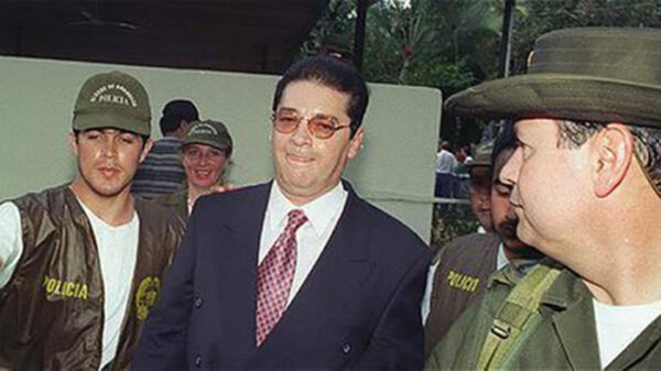 Pacho Herrera, el narco gay, al momento de su detención.