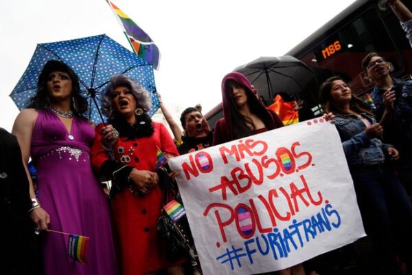 Protestas por los asesinatos de personas LGBT+ en Colombia