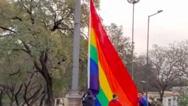Bandera LGBT+ Argentina
