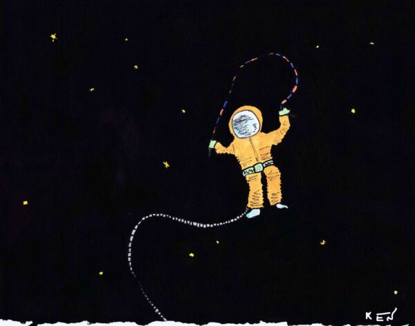 Uno de los beneficios de saltar la cuerda es que puedes hacerlo en cualquier lugar.