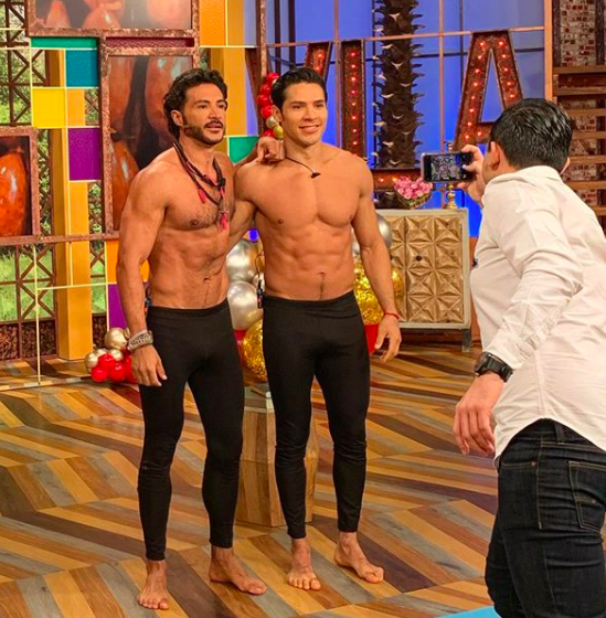 Judoman, uno de los compañeros de yoga de Alejandro Maldonado