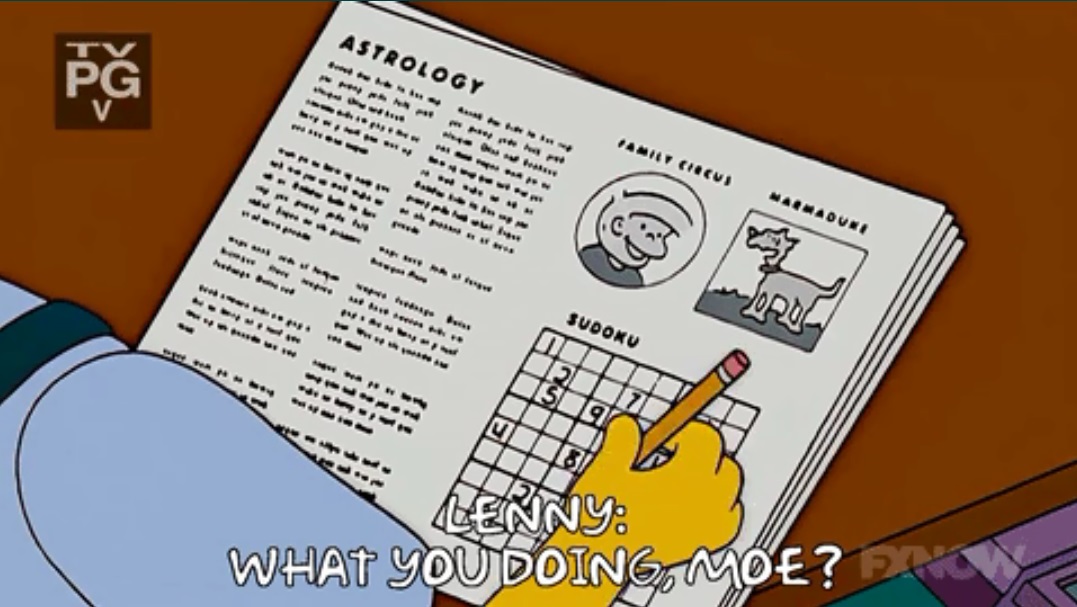 Moe sudoku