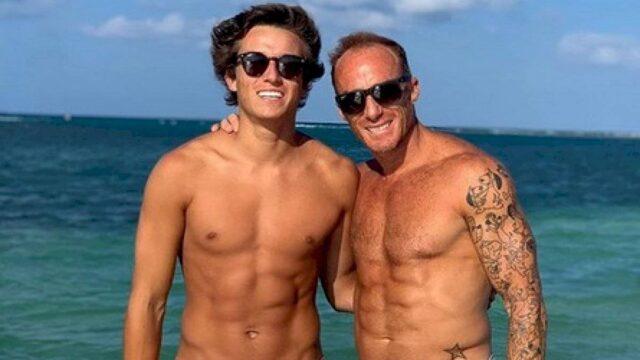 Diputado Sebastián Keitel y su hijo gay