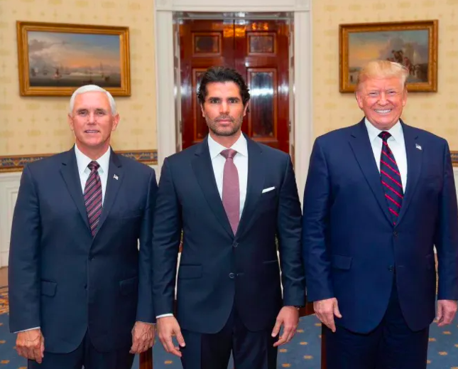 Eduardo Verástegui con Donald Trump
