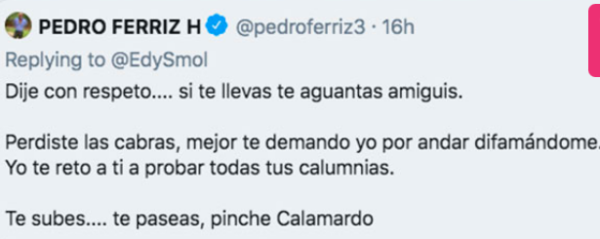 Acusaciones de sida contra Edy Smol