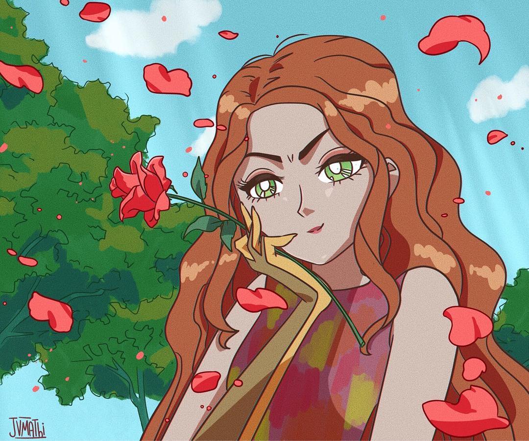 ilustrador anime drag