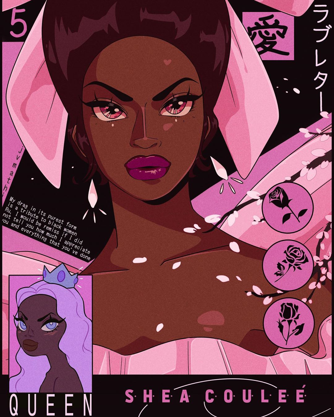 ilustrador anime drag