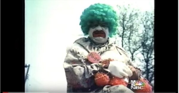 John Wayne Gacy vestido como payaso