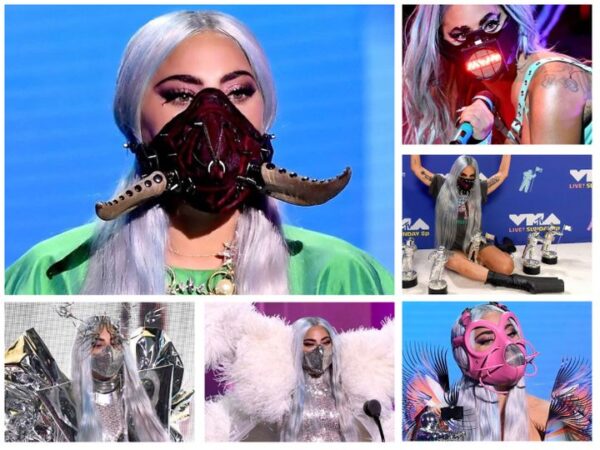 cubrebocas Lady Gaga VMA