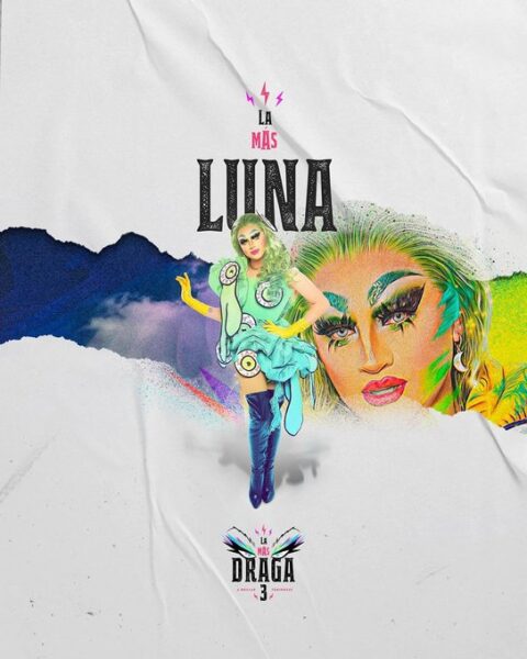 Luna Lansman, una de las concursantes de La más draga 3.