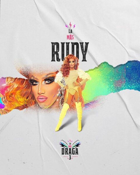 Rudy Reyez, una de las concursantes de La más draga 3.