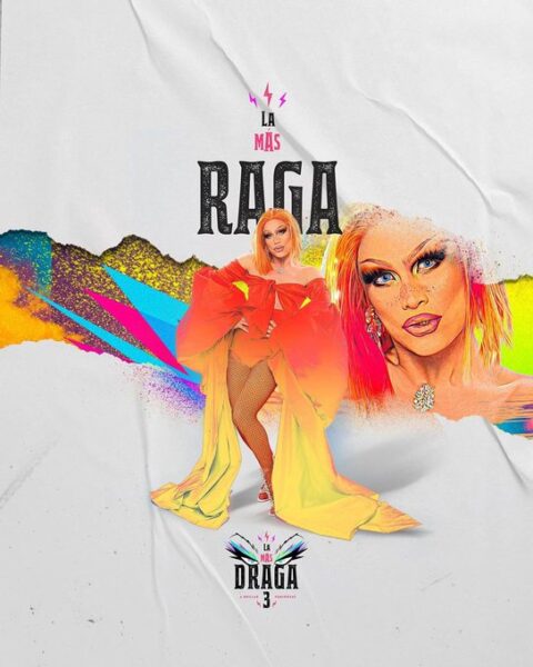 Miss Raga Diamante, una de las concursantes de La más draga 3