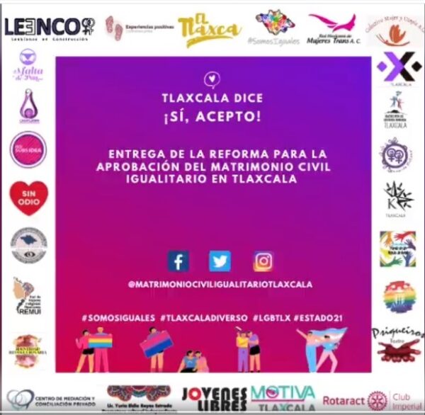 matrimonio igualitario en Tlaxcala