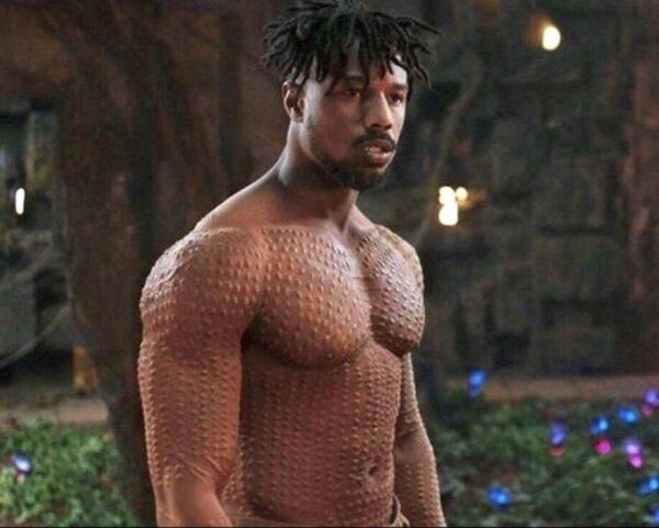 Michael B. Jordan fue el villano en Black Panther.