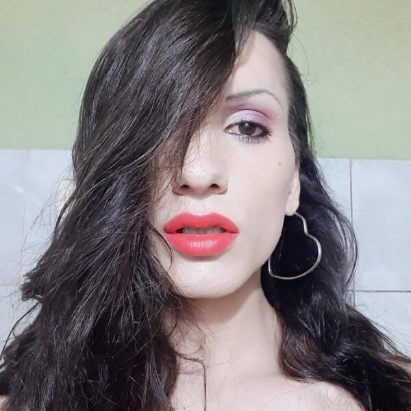 Katherine Martínez, la chica trans que fue golpeada por tres mujeres. 