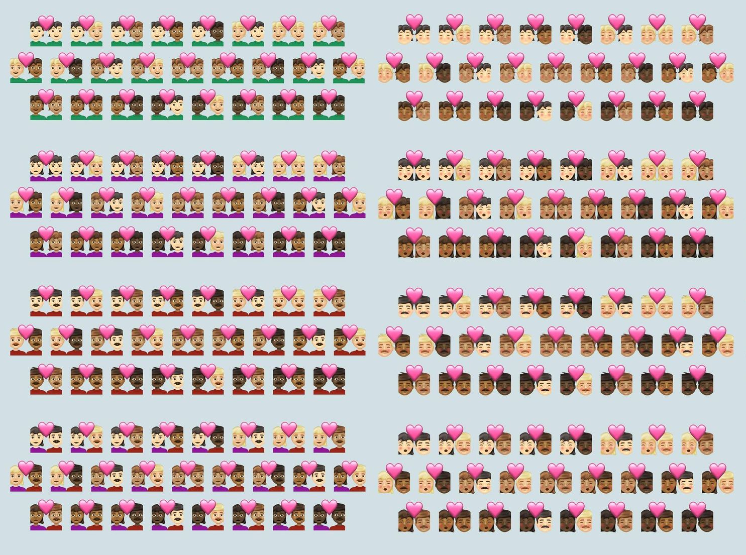 Nuevos emojis de género diverso