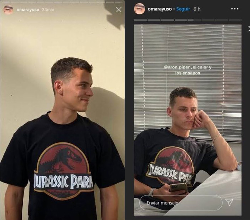 Omar Ayuso Arón Instagram