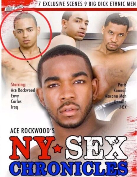 Portada de la presunta película porno gay que hizo Ozuna, según rumores.