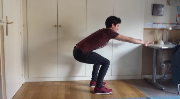 Rutina ejercicios casa pompis