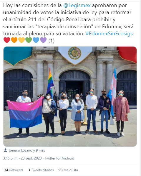 terapias conversión Edomex