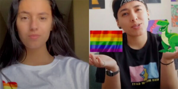 Usuarios de TikTok usan la plataforma para compartir contenido LGBT+.