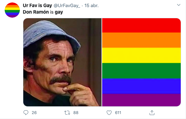 video Ramón Valdés gay