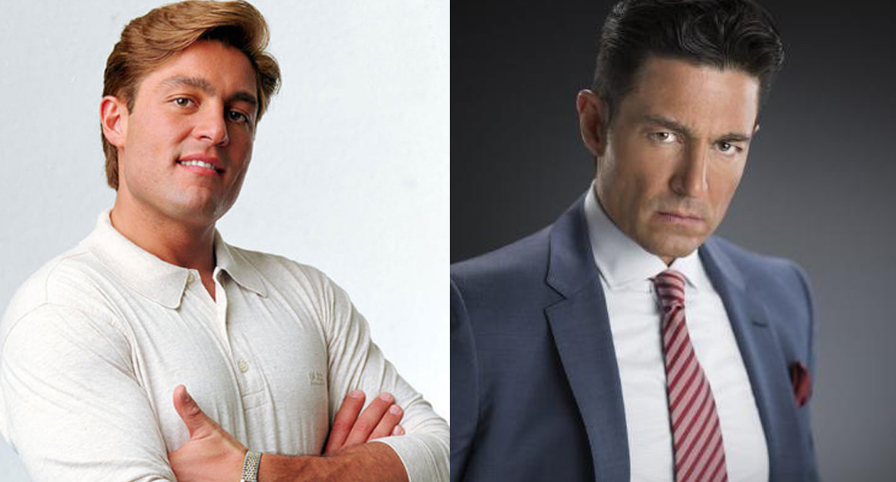 Fernando Colunga antes y después de galanes de telenovela de los años 90