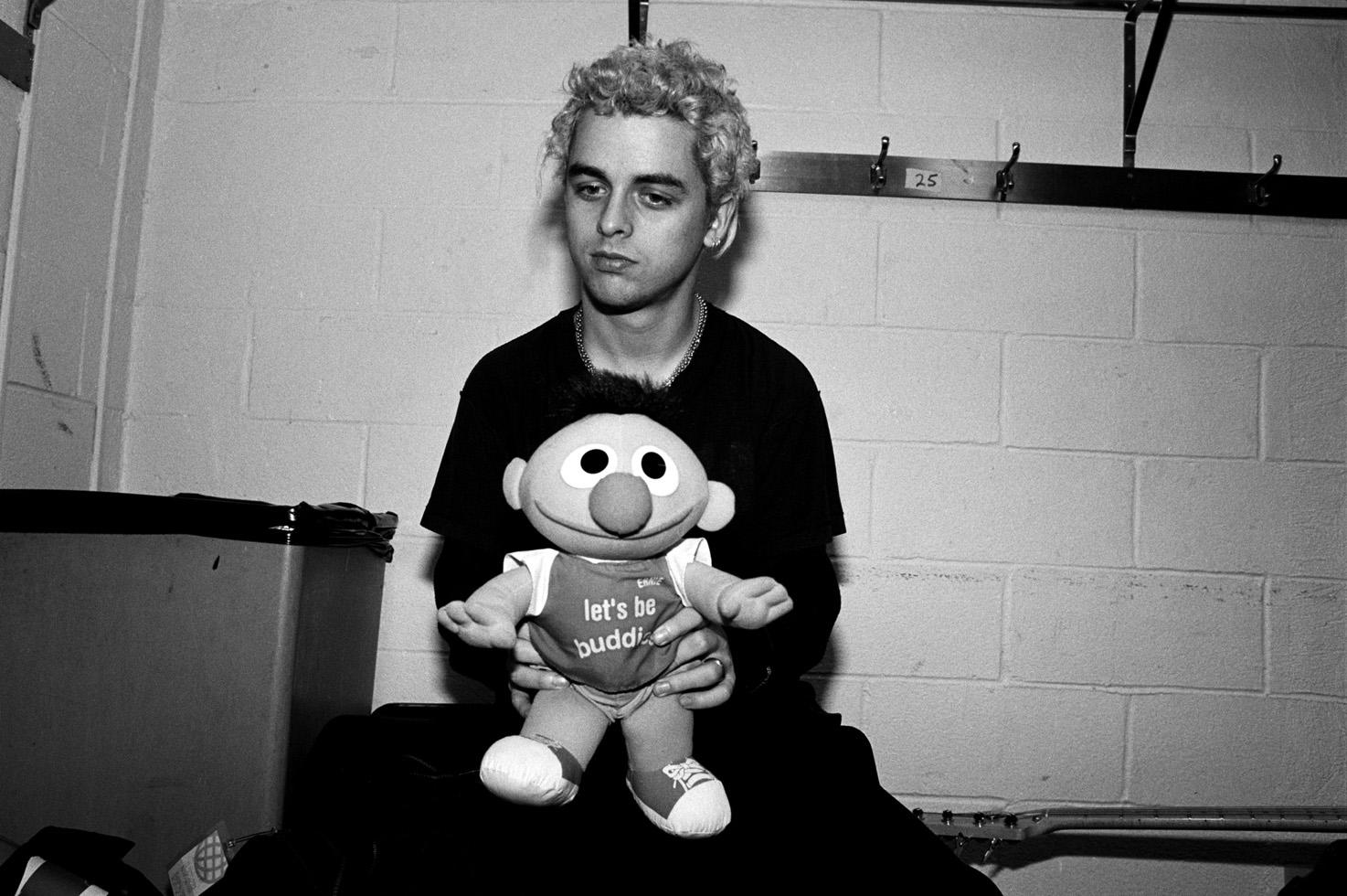 Billie Joe Armstrong en 1995, cuando se declaró bisexual