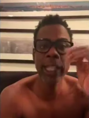 Chris Rock, una de las celebridades que aparecieron desnudas para promover el voto.