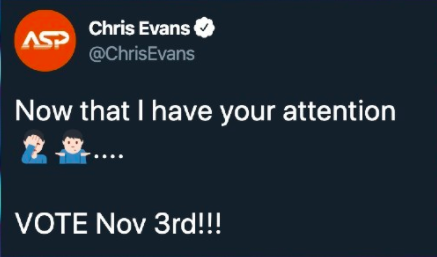 Publicación de Twitter