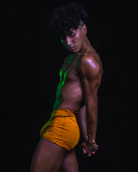 Rudy Reyes fuera de drag, una concursante de La más draga 3.