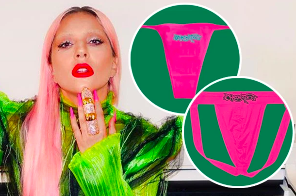 Suspensorio oficial de Chromatica de Lady Gaga