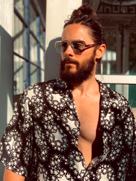 jared leto camisa abierta instagram desnudo