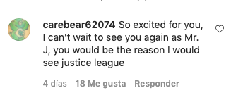 Publicacion instagram jared leto musico actor