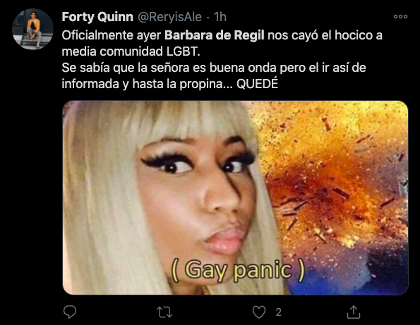 meme alabando barbara regil mas draga