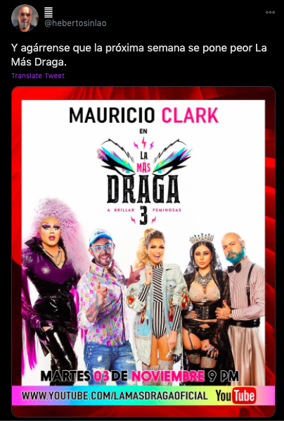 Mauricio clark mas draga meme twitter