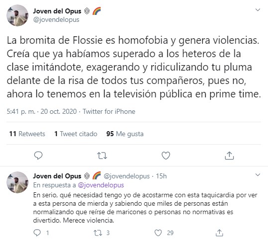 Hay personajes que difunden la homofobia en TVE