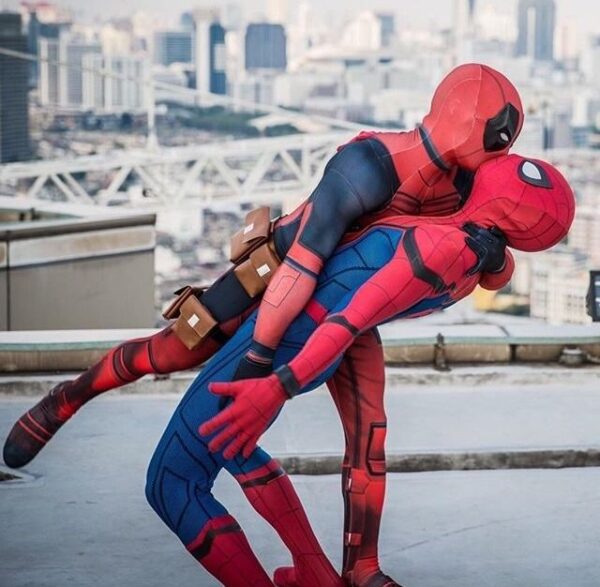 Deadpool y spiderman