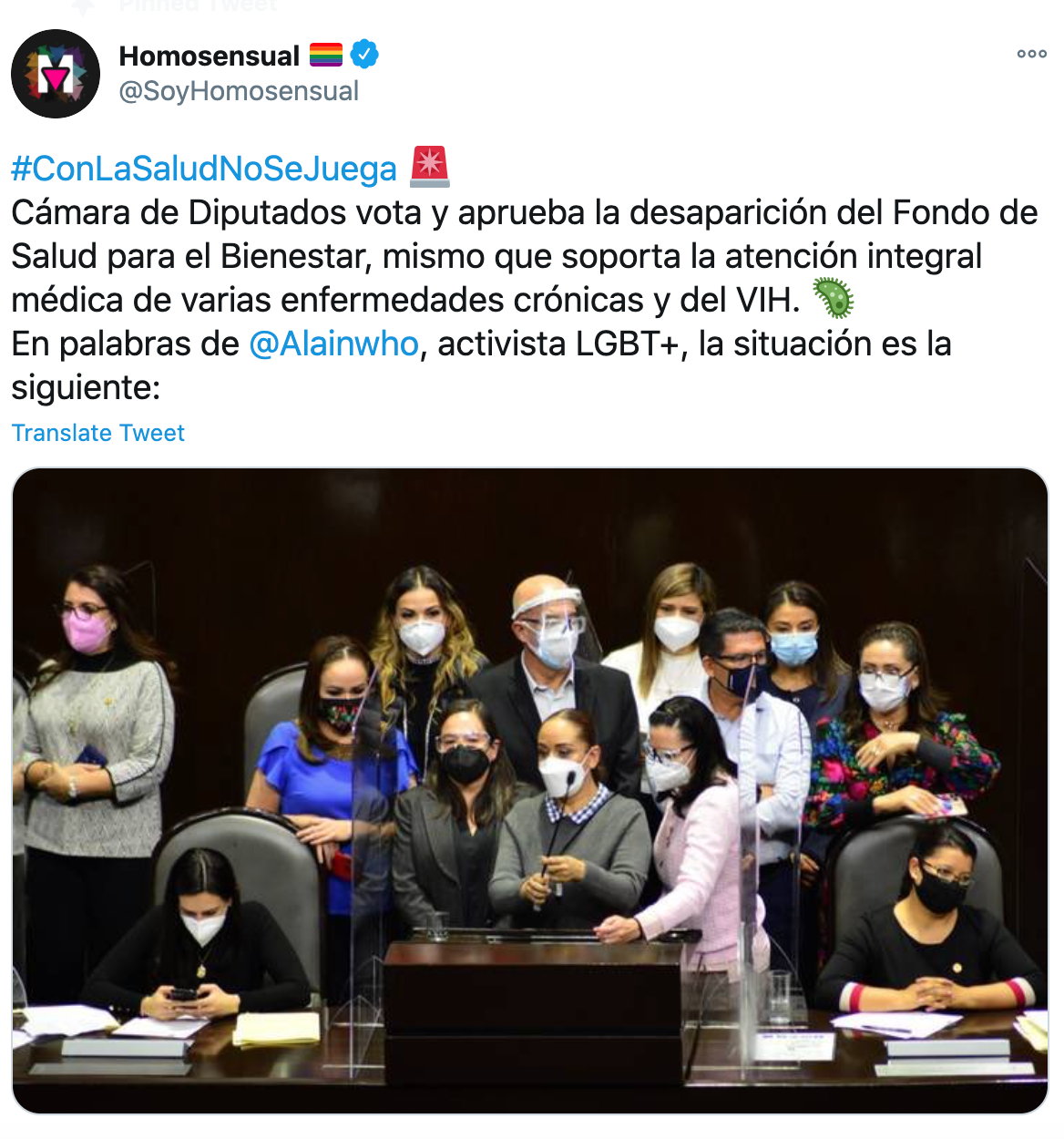 Diputados aprueban desaparecer Fondo de Salud para el Bienestar