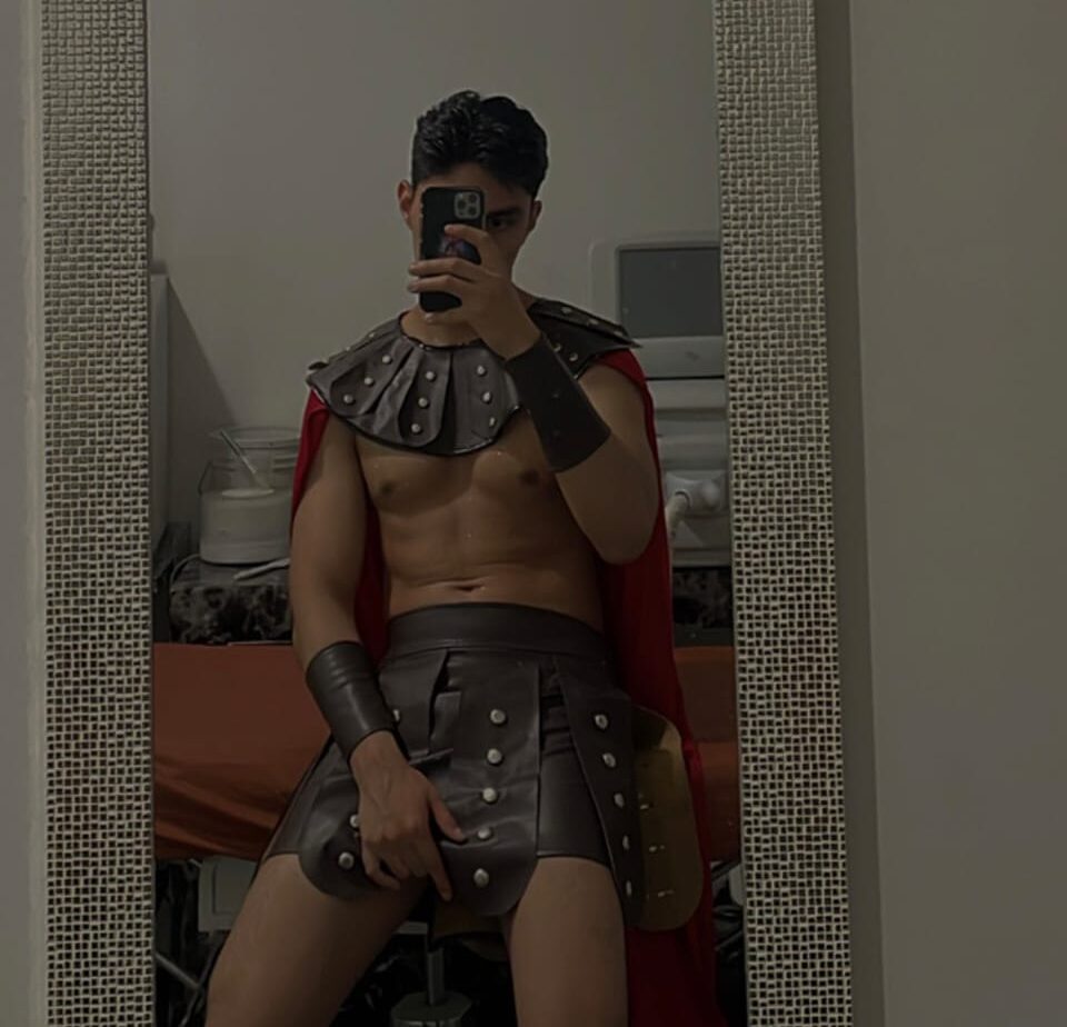 Disfraces para chicos gay gladiador romano