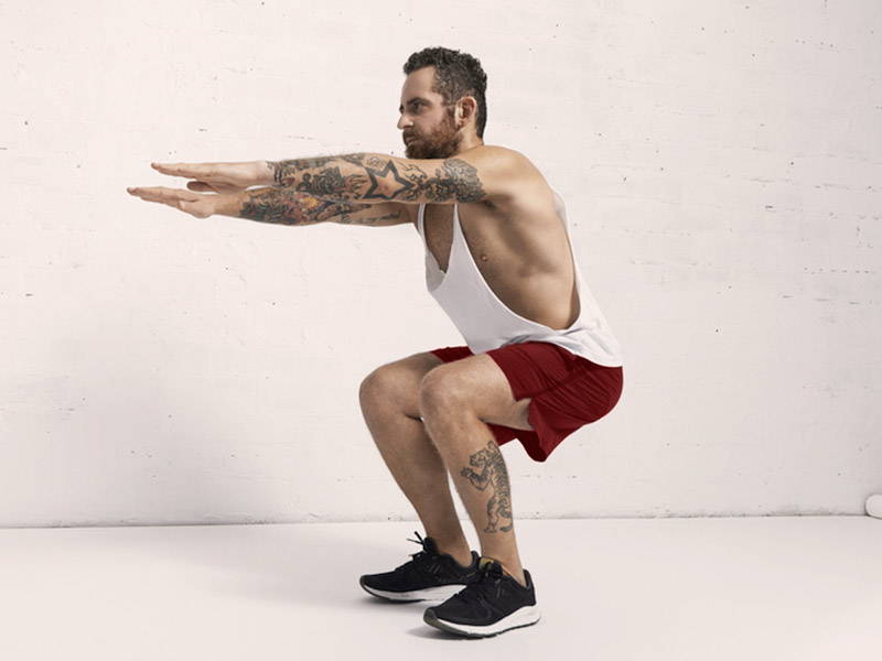 Ejercicios para pierna sentadillas