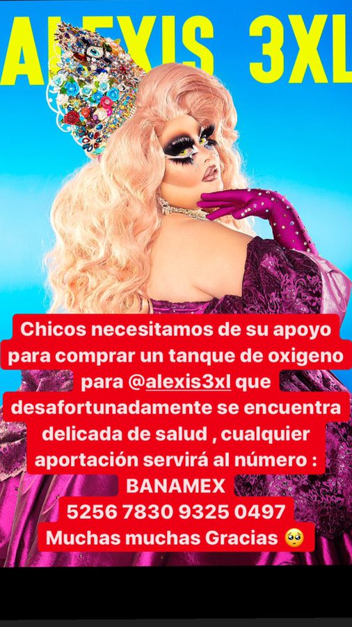 publicacion mas draga salud alexis 3xl donaciones