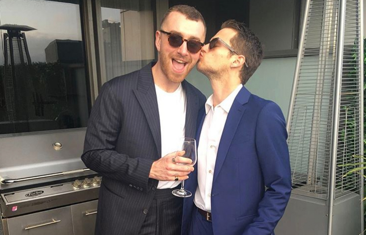 exnovios pareja Sam Smith Brandon Flynn