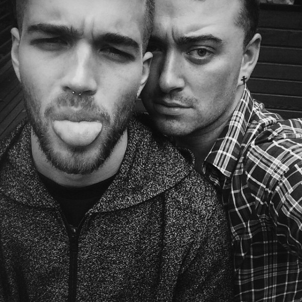 pareja Sam Smith