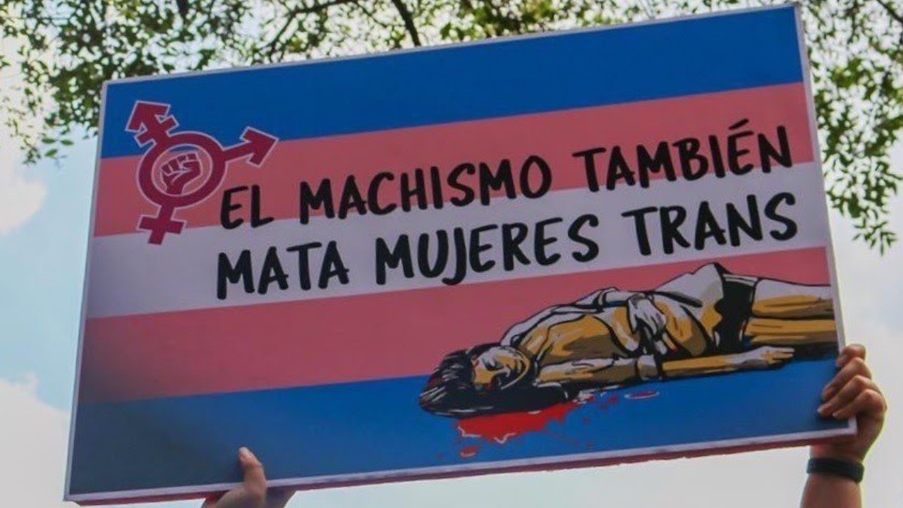 Machismo mata mujeres trans