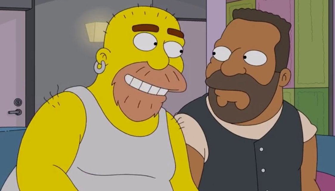 personajes LGBT Los Simpson
