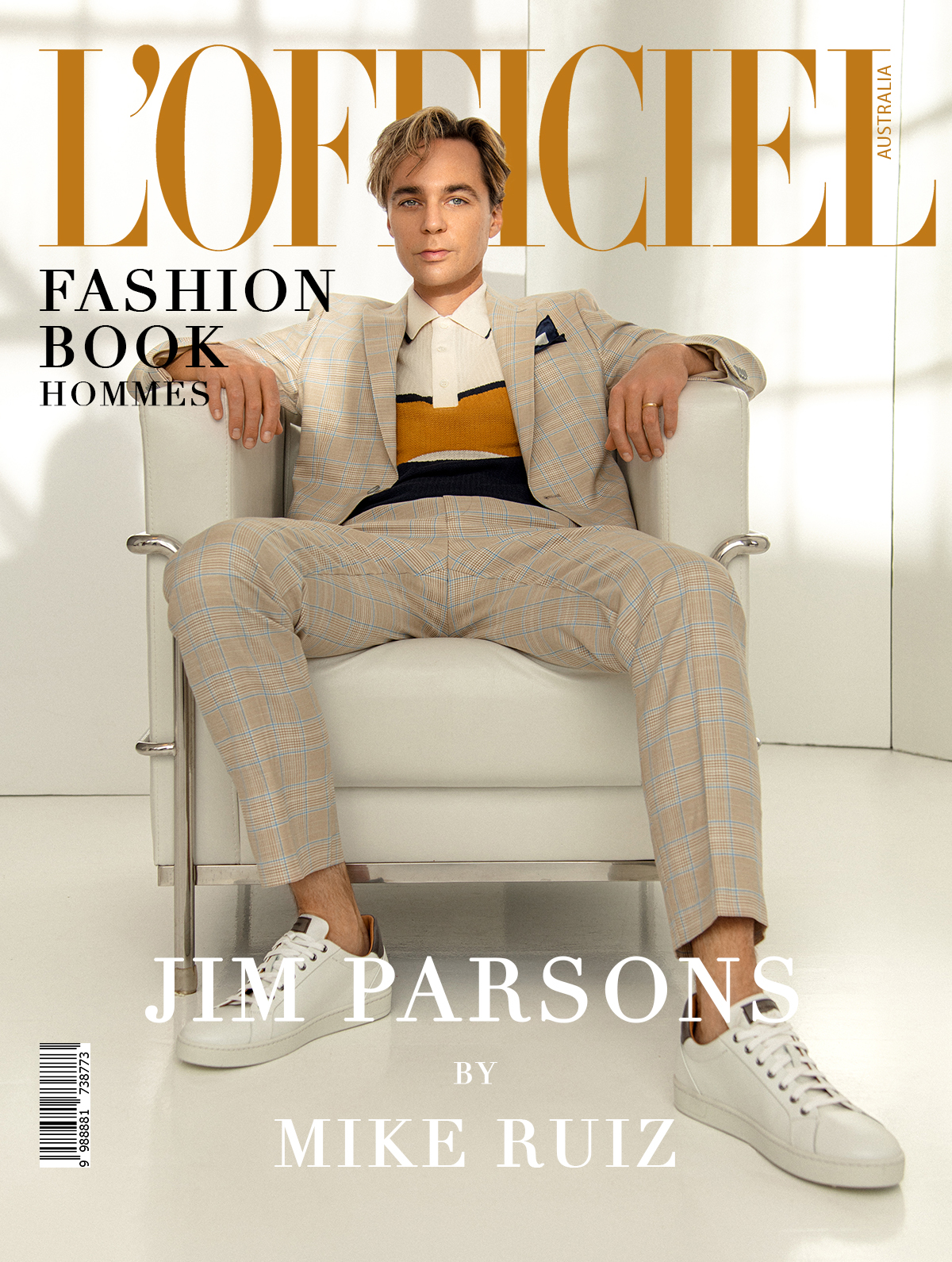 portada lofficiel jim parsons sexy