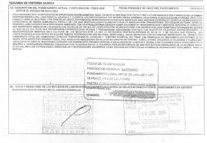 ataque homofóbico cabeza martillazos diagnostico clinico