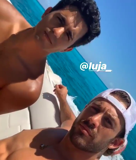 lambda garcía luja duhart disfrutando mar