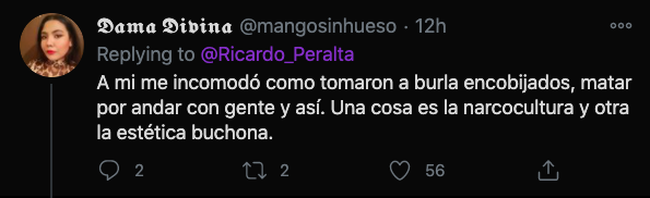 twitter comentario publicacion critica mas draga